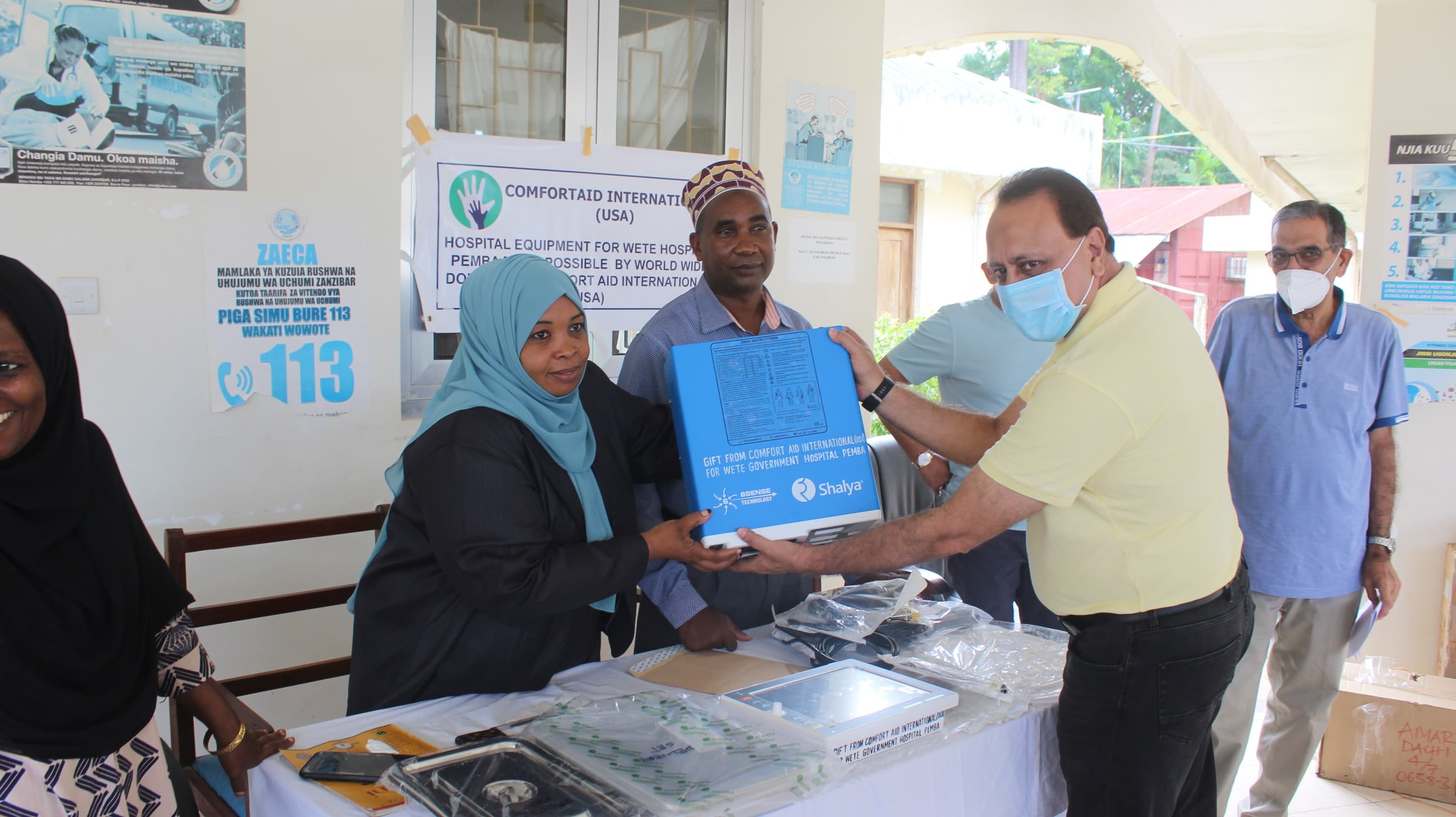Health Intervention programme work documented by Nyota Foundation