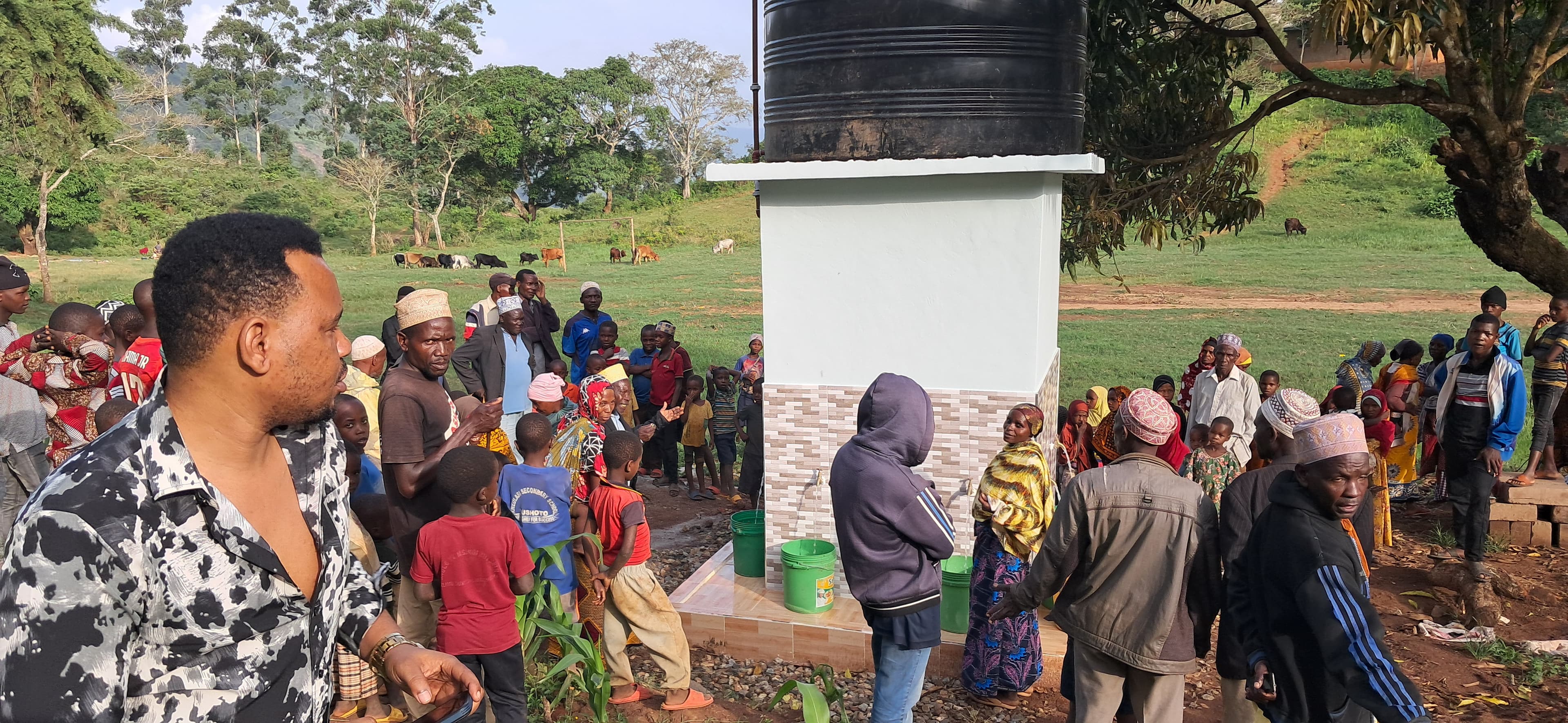 Clean Water programme work in Tanzania