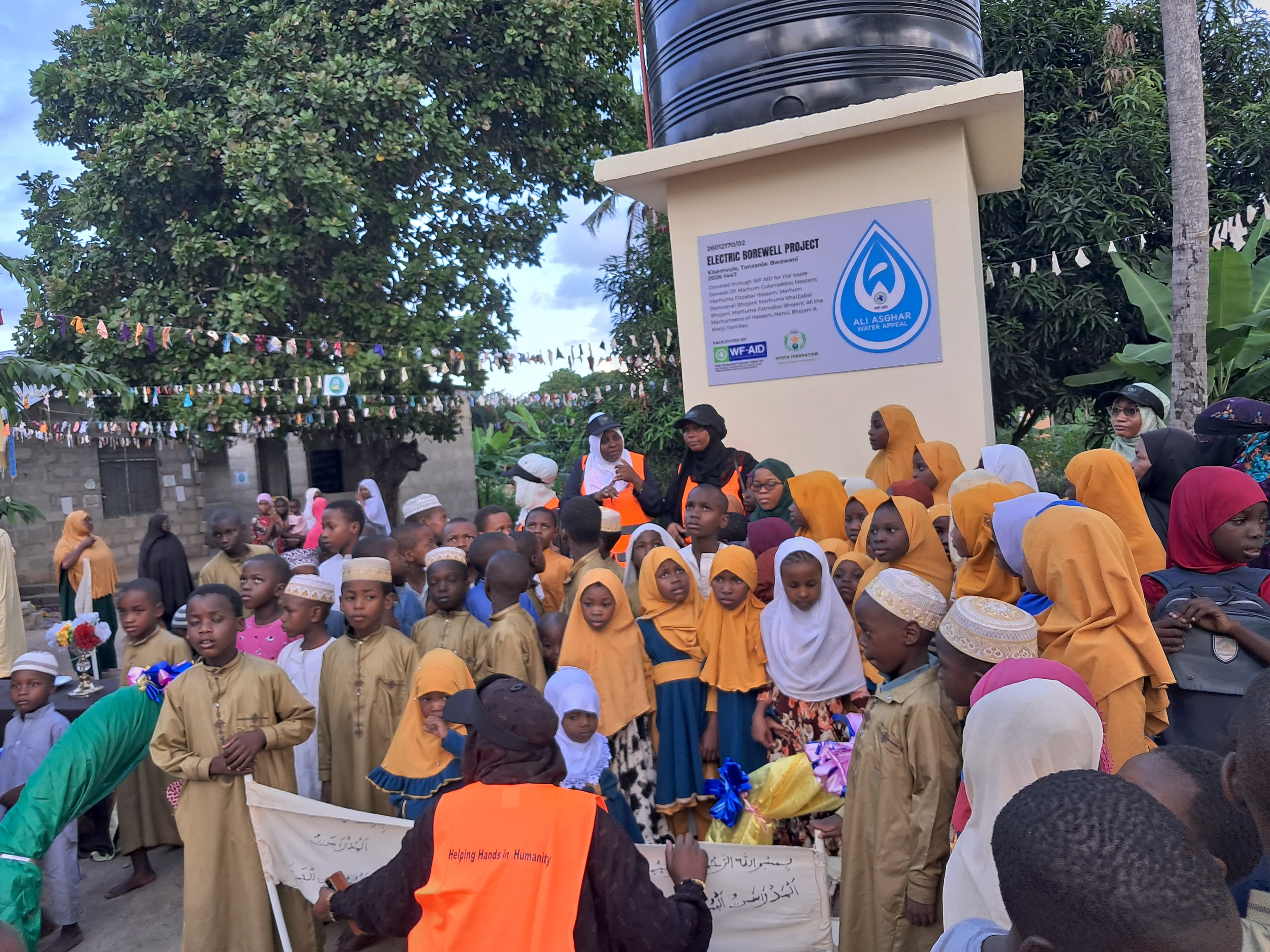 Clean Water programme work documented by Nyota Foundation