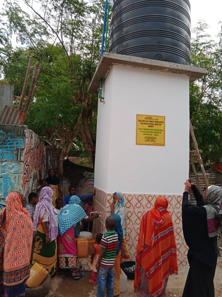 Kang’ata Bore Well project work in Tanzania