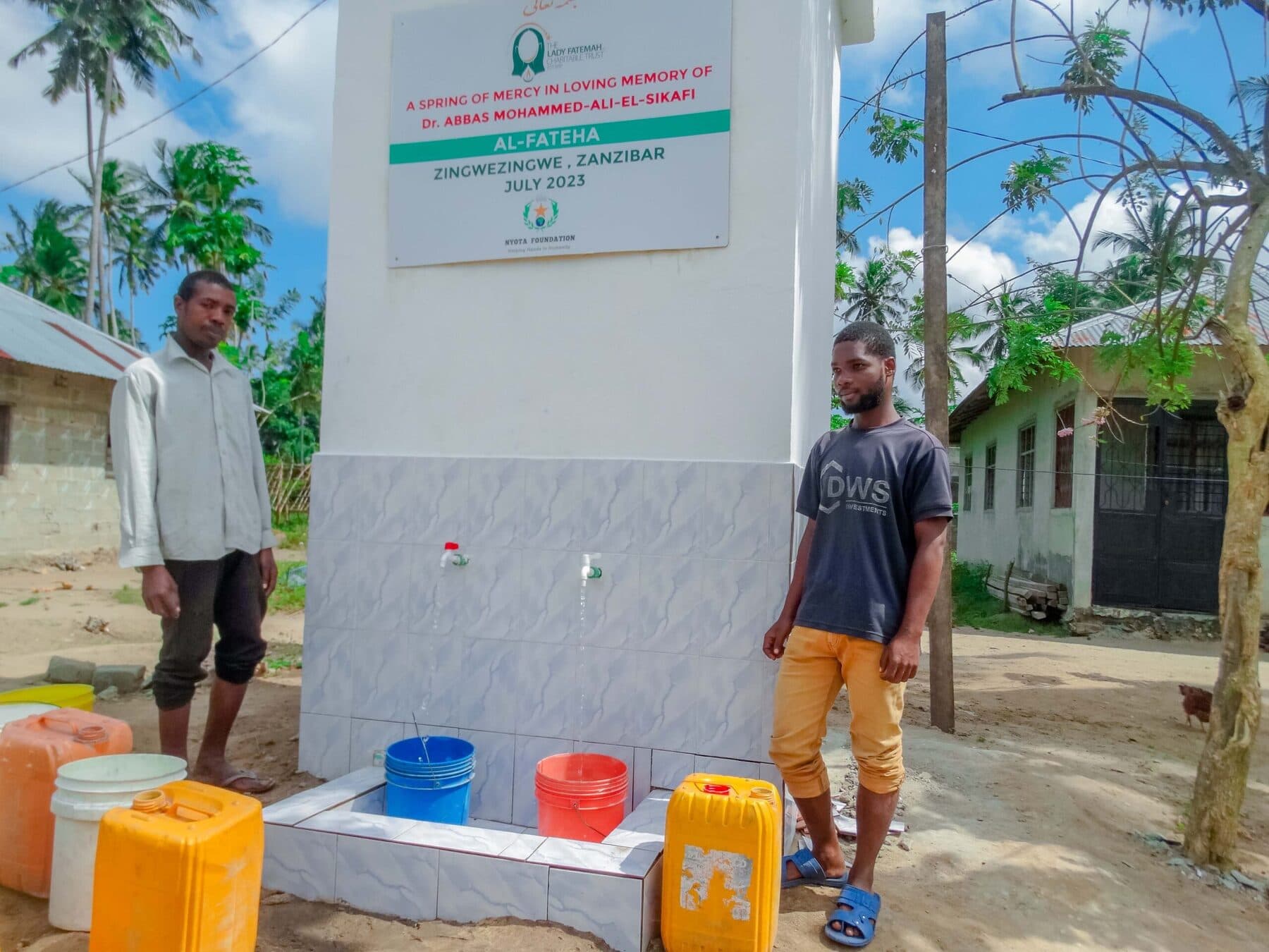 Community clean-water work documented by Nyota Foundation