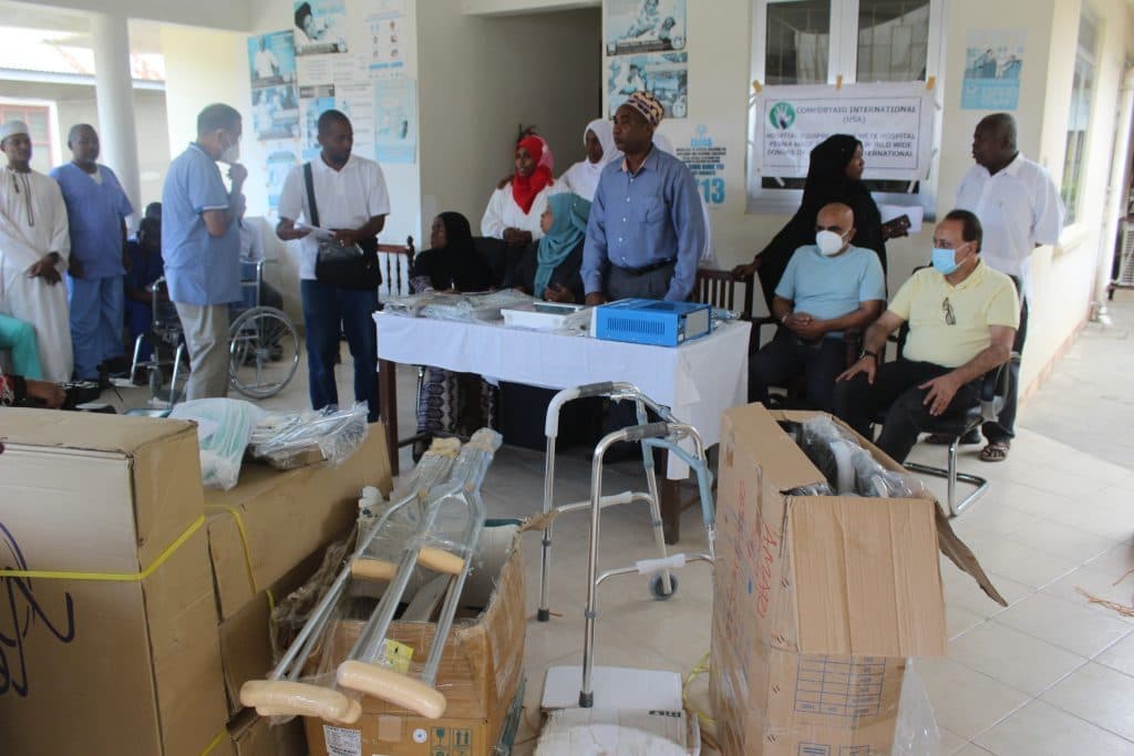 Health supplies documented by Nyota Foundation