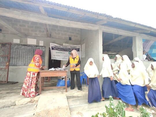 Health-support materials prepared for distribution